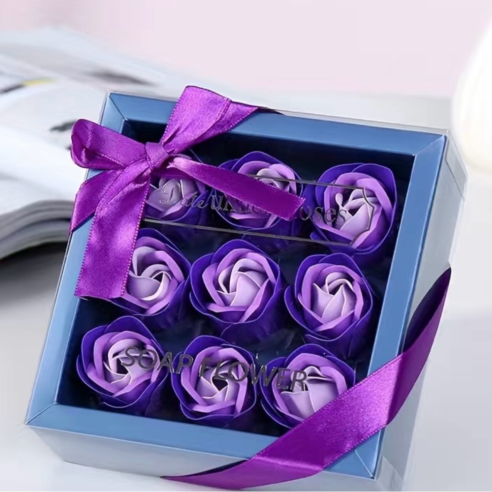 Flower soaps